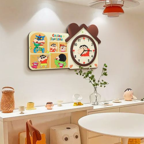 速发钟画餐厅装饰表创意立体墙厅时钟画家用客厅饭上挂表静音挂钟 - 图2