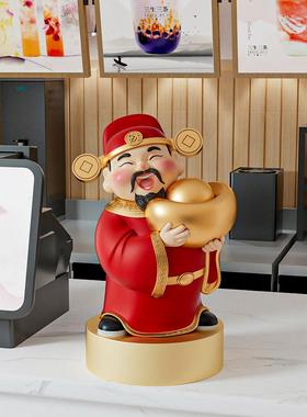 财神饰品店开业礼品办公室前台装饰带来财富和宝藏乔迁礼物