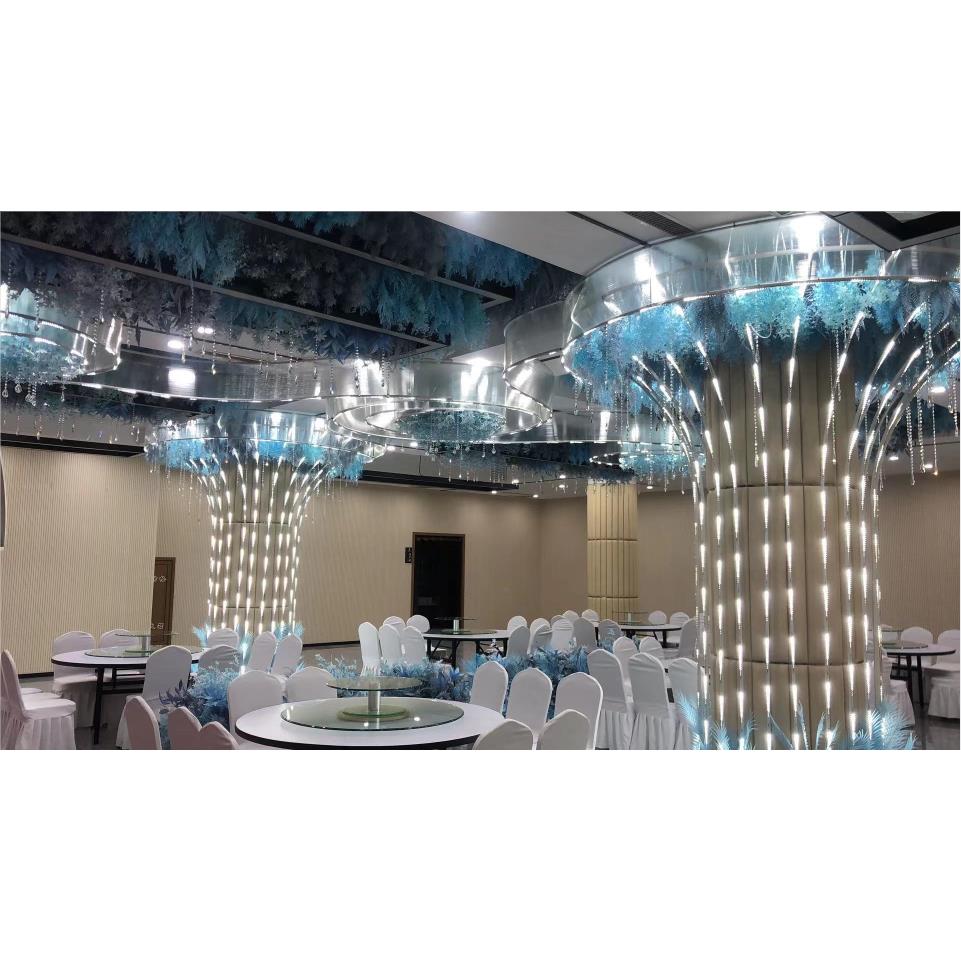 婚礼道具流星雨灯与流星灯酒吧流水追逐光帐篷婚礼舞台背景星空天 - 图1