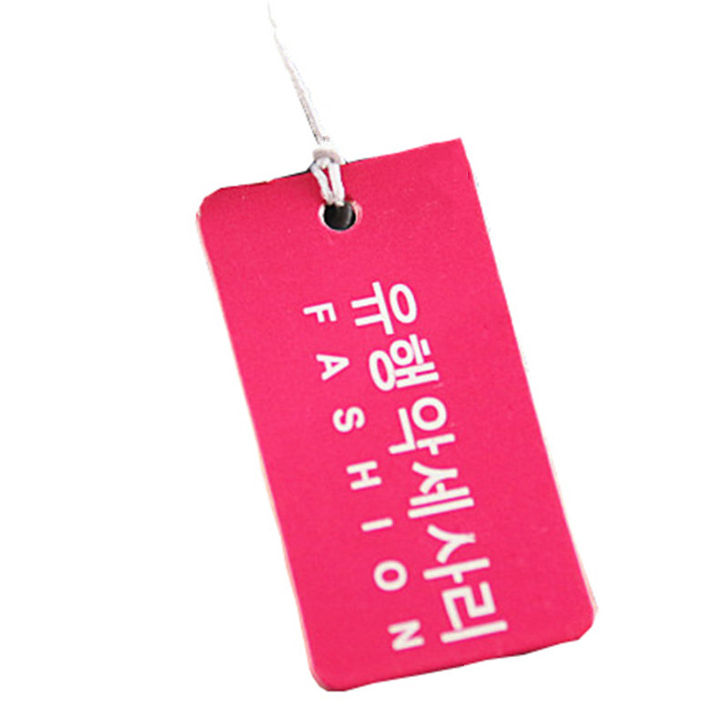黑色粉色韩文弹力绳标签饰品卡片价签  首饰价签 标价签吊牌100张,淘宝优惠券,粉丝福利购,淘宝优惠卷