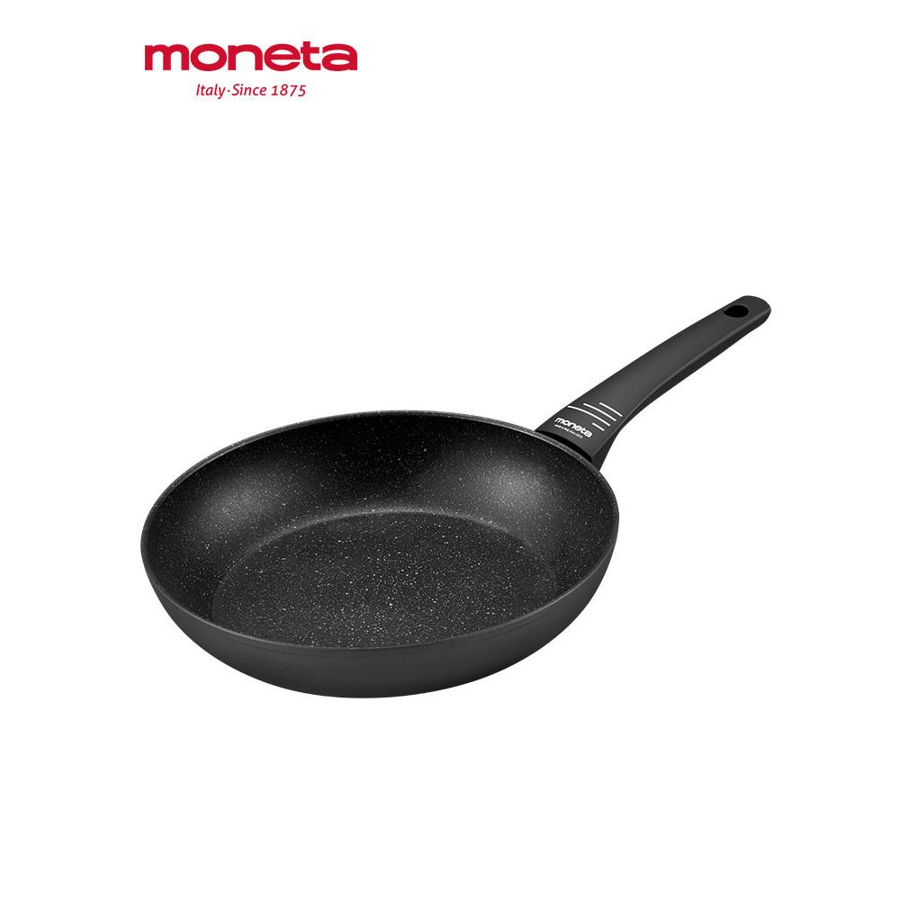 Moneta意大利进口麦饭石不粘锅煎锅平底锅电磁炉小巧轻便 可机洗 - 图2