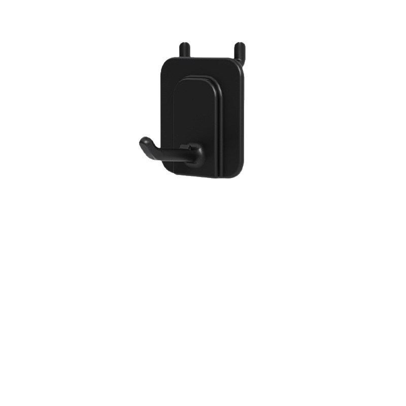 Round hole hole board accessories universal 6mm 16 hole spacing L hook storage box metal plate storage rack square box mobile phone holder