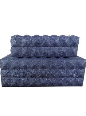 新中式创意家居样板房软装饰品摆件客厅卧室收纳首饰盒工艺品摆设