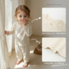 LK children's modal autumn pajamas set home clothes