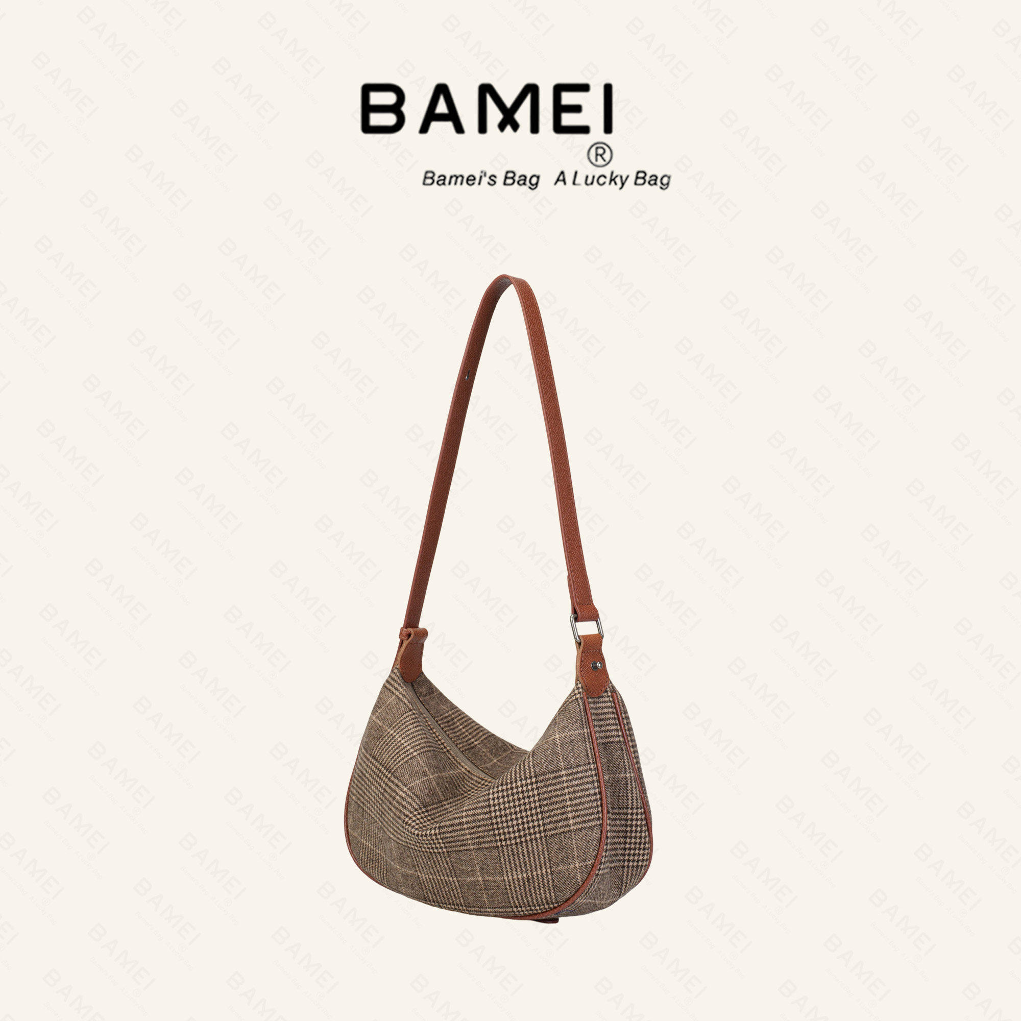 Bamei 25163 new fashion versatile light luxury women's bag