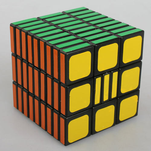 智力乐园 339 II 号黑色魔方 WitEden 3x3x9ⅡMagic Cube - 图1