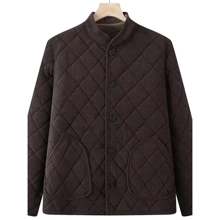 中老年上装冬季常规款内穿羊羔绒加绒加厚宽松型棉衣秋冬厚款男士,淘宝优惠券,粉丝福利购,淘宝优惠卷