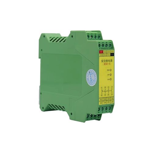 多功能安全继电器DC24V通用型光栅光幕继电器可替换pilz欧姆龙 - 图2