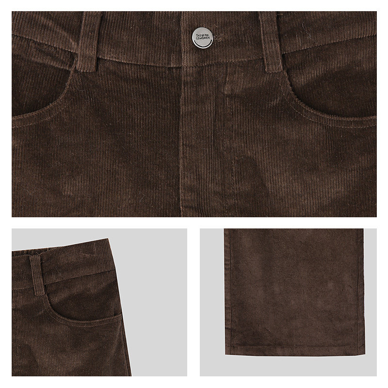 09women加大码个性宽松舒适灯芯绒直筒长裤微胖mm显瘦阔腿裤79214,淘宝优惠券,粉丝福利购,淘宝优惠卷