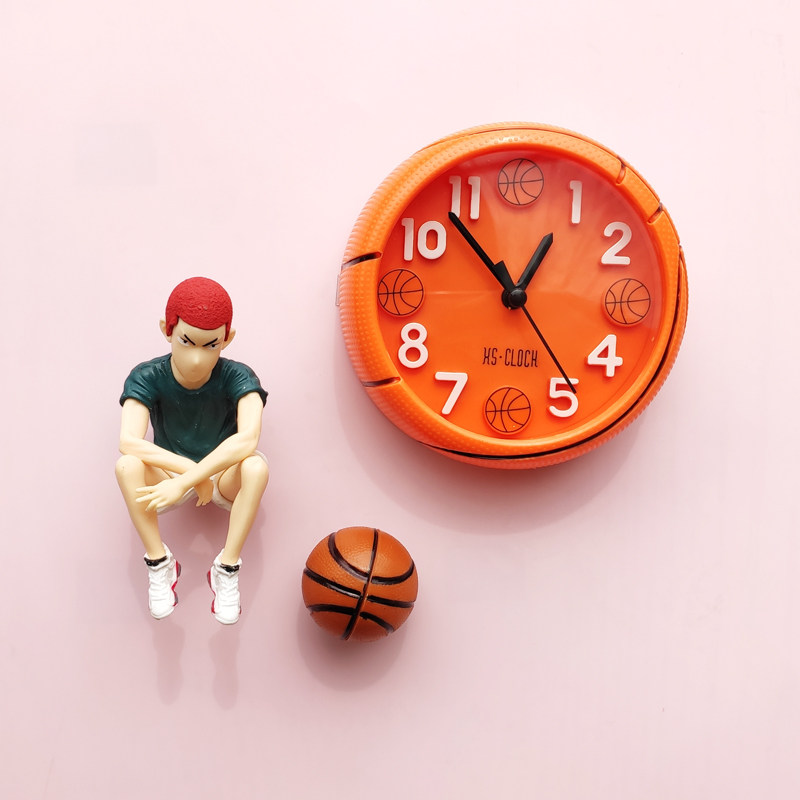 个性创意电子卡通闹钟厨房钟表冰箱贴磁性贴时钟可爱灌篮高手磁铁,淘宝优惠券,粉丝福利购,淘宝优惠卷