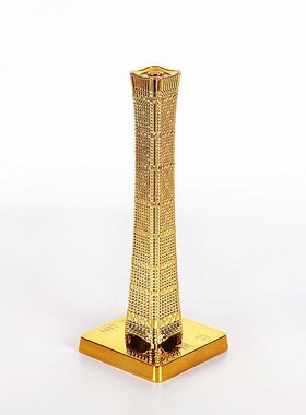 北京建筑模型中国尊天安门天坛中央电视塔摆件旅游纪念品家居软装