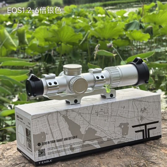 薄壁广角1.2-6倍速瞄高清十字6倍望远镜模型摆件挂墙弹弓玩具备件