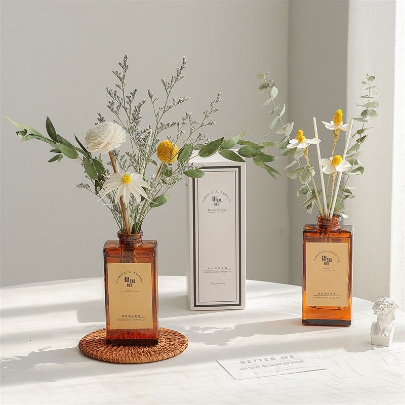 速发无火内薰干花花艺小众香室卧香氛摆件装饰扩香精油空气清新剂,淘宝优惠券,粉丝福利购,淘宝优惠卷