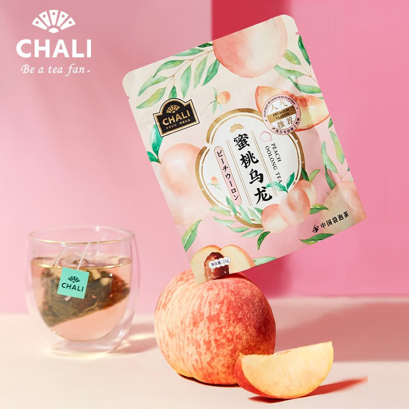 CHALI茶里 蜜桃乌龙茶白桃乌龙组合茶叶花果茶果茶茶包