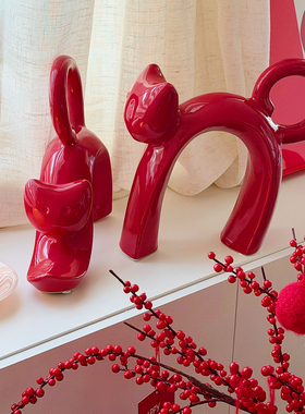 2026马年春节客厅玄关创意摆件