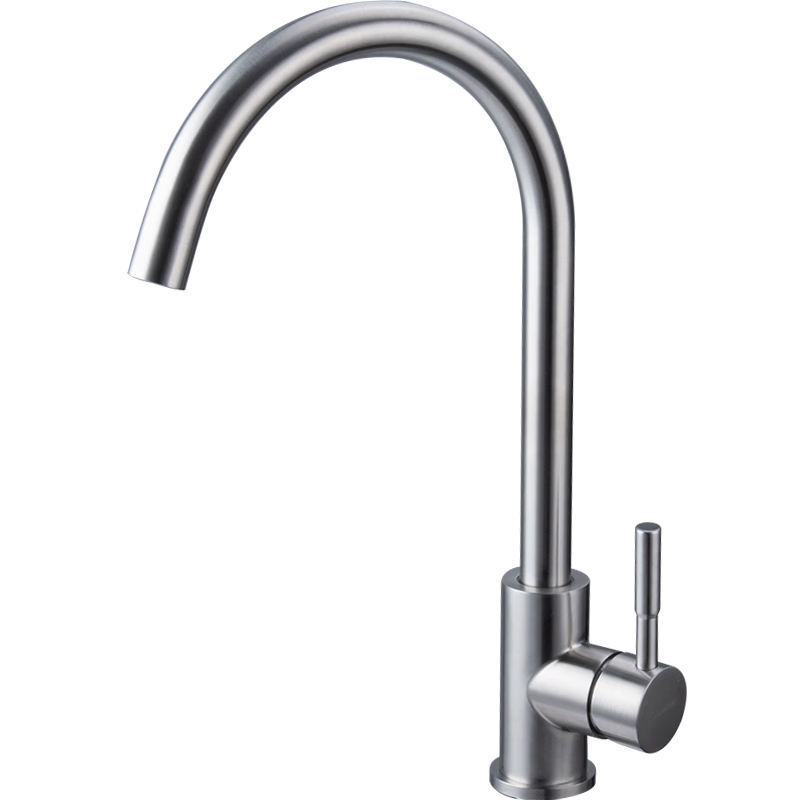 潜水艇厨房水龙头304不锈钢洗菜盆洗碗池可旋转水槽冷热龙头373 - 图3