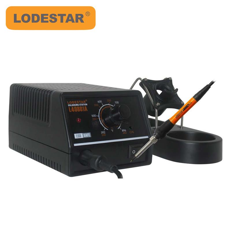 Lodestar/乐达可调温恒温电焊台维修工具陶瓷发热芯电烙铁L40801A - 图0