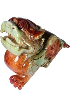 厂价促销发大号岫玉貔貅摆件招财镇宅旺宅公司客厅家居招财摆件