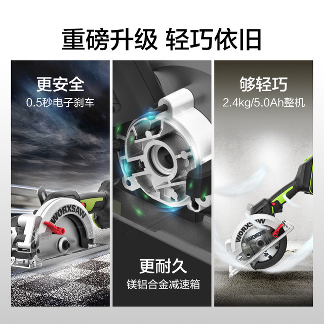 Wix brushless electric circular saw WU535