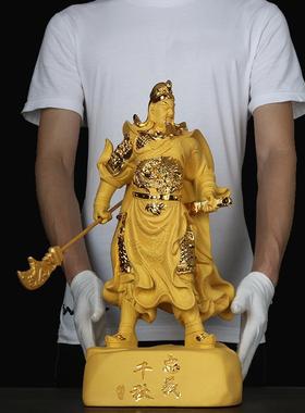 多款金色关公摆件客厅家用供奉招财神像武财神爷关羽乔迁开 业装