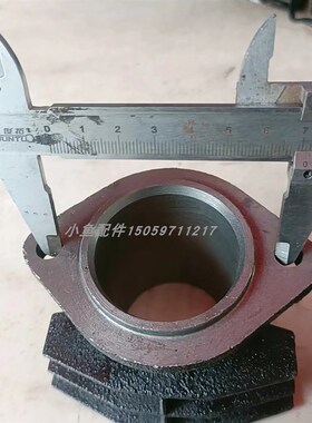 小型空压机静音木工打气泵配件花巴马博利来奥突斯3 4P气缸缸筒