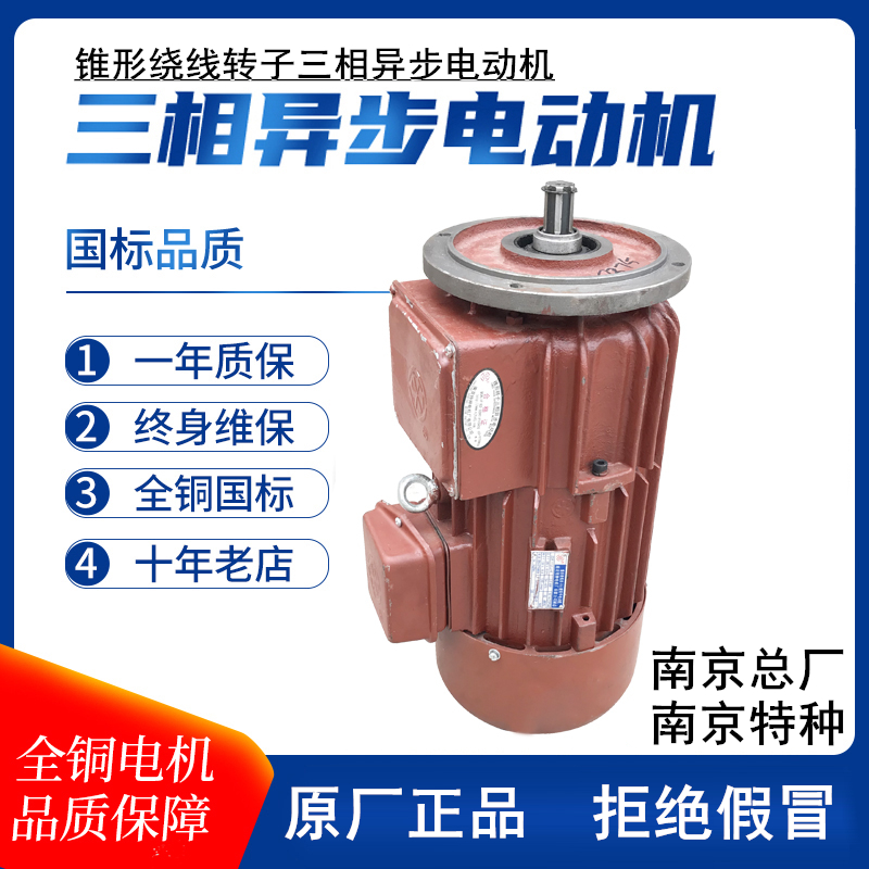 南京总厂南京特种ZDR100 -41.52.23.0KW电机滑环电机天车行车配件 - 图1