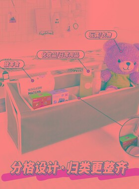 床边挂篮宿舍上铺收纳整理神器多功能置物架学生床上衣柜布艺挂袋