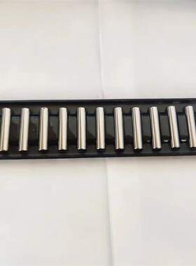 滚针排导轨轴承直线钢板条磨床单列LNS滚针排L长100宽25滚针4MM