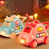 1Pc Creative Luminous Music Story Children Car Toy Machine C