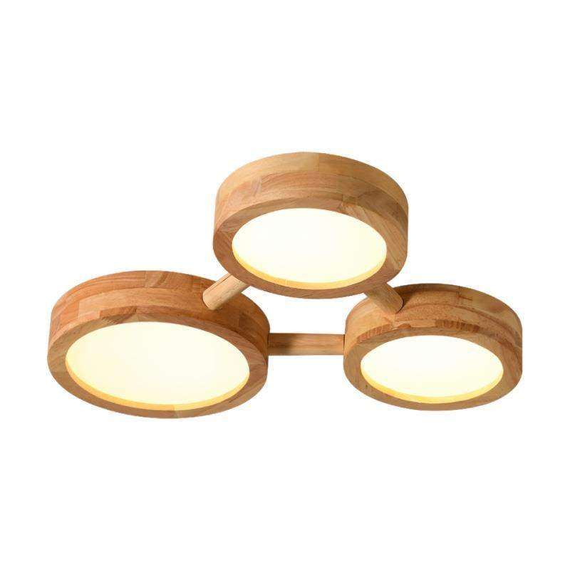 北欧原木风创意实木灯客厅灯餐厅卧室房间衣帽间入户日式吸顶灯具,淘宝优惠券,粉丝福利购,淘宝优惠卷