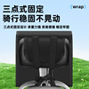 Electric car rear hanging bag waterproof cute cartoon high-value large capacity battery car helmet raincoat storage pocket