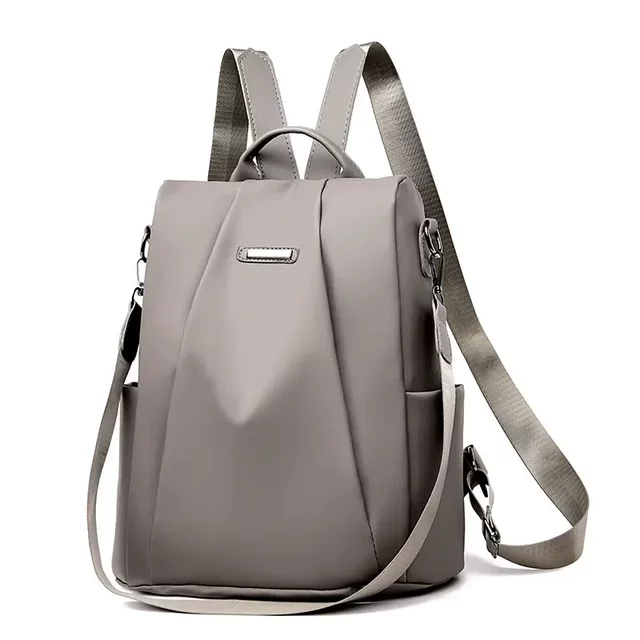 Backpack ຄົນອັບເດດ: ສະເຫຼີມສະຫຼອງອິນເຕີເນັດສໍາລັບແມ່ຍິງ 2023 ພາກຮຽນ spring ແລະ summer texture ສະບັບພາສາເກົາຫຼີ versatile ຂະຫນາດໃຫຍ່ຄວາມອາດສາມາດງ່າຍດາຍແມ່ຍິງ backpack ຕ້ານການລັກ