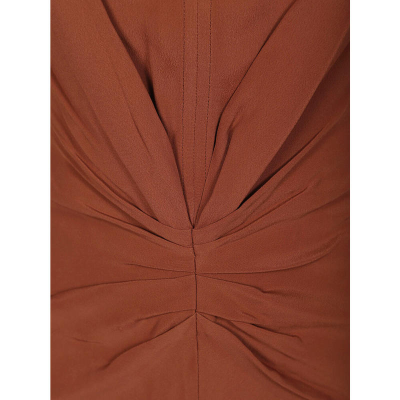 【24AW】 VICTORIA BECKHAM 女士棕色 裙子时尚简约百搭裙