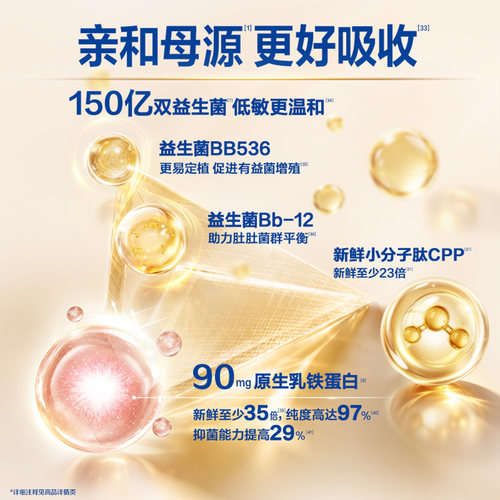 【会员】飞鹤启萃3段奶粉官方旗舰店6罐750g三段婴幼儿配方牛奶粉 - 图2