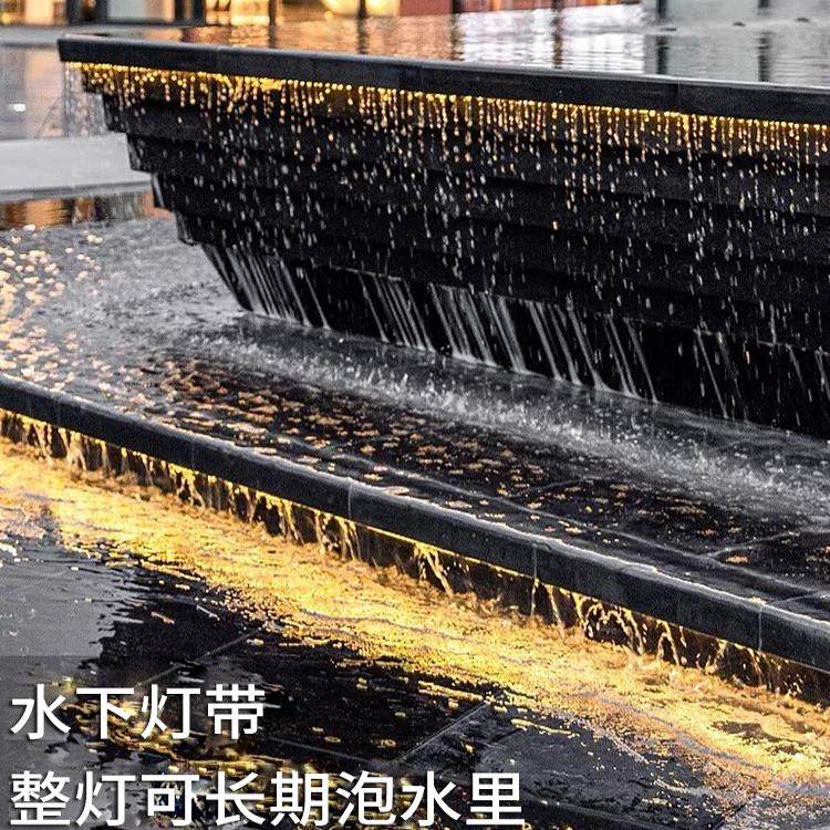 ip68水下泡水COB灯带条自粘led户外防水台阶12V/24V灌胶庭院泳池,淘宝优惠券,粉丝福利购,淘宝优惠卷