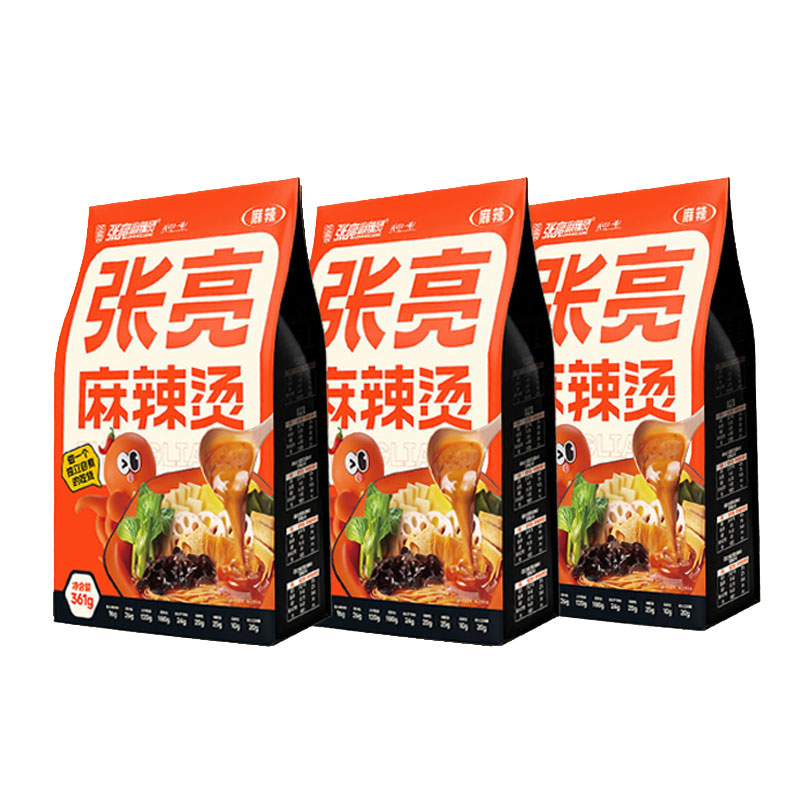 张亮麻辣烫正宗东北老式黏糊麻辣烫速食包半成品方便麻酱夜宵1包