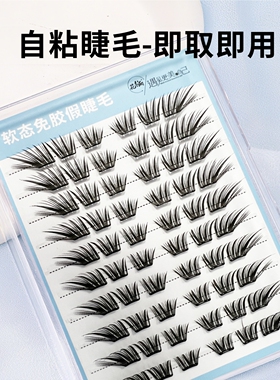 【不朽之恋】假睫毛神奇初学者隐形学生日系薄片混合免卸神器