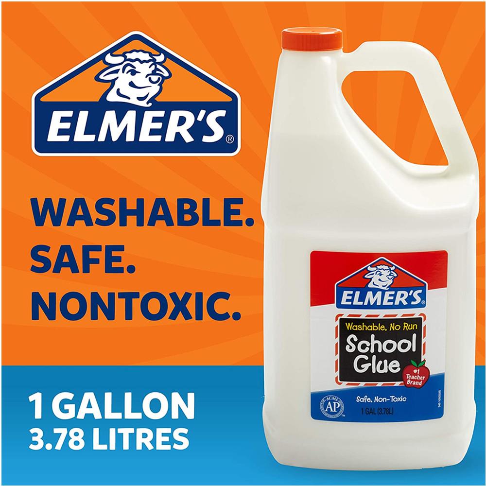 艾默思Elmers牛头胶学生多功能液体胶儿童益智DIY白胶强力白乳胶 - 图1