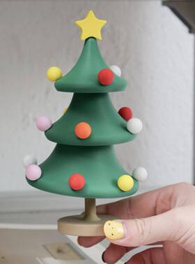 里面LM｜会跳舞的圣诞树圣诞礼物摆件可爱造型装饰品创意平安夜