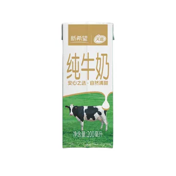 新希望天香纯牛奶200ml*24盒[4元优惠券]-寻折猪