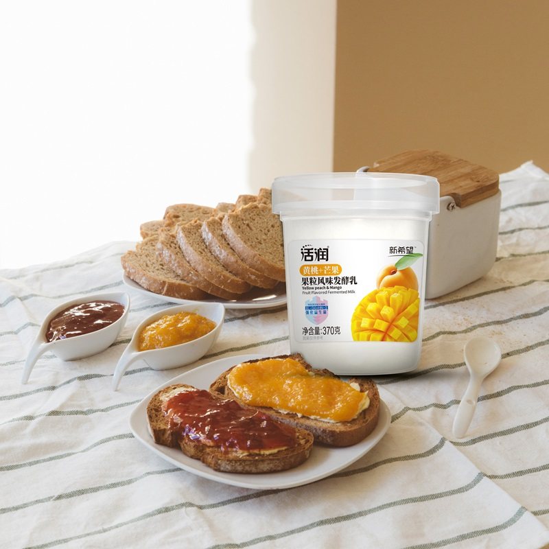 新希望活润草莓桑葚370g杯+黄桃芒果370g杯装酸奶低温风味发酵乳,淘宝优惠券,粉丝福利购,淘宝优惠卷