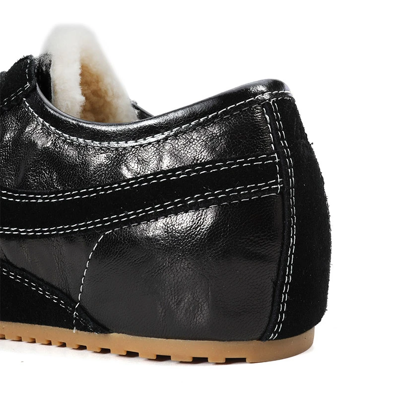 VCA加绒女鞋休闲德训鞋秋冬季百搭真皮复古春季潮流低帮百搭真皮,淘宝优惠券,粉丝福利购,淘宝优惠卷