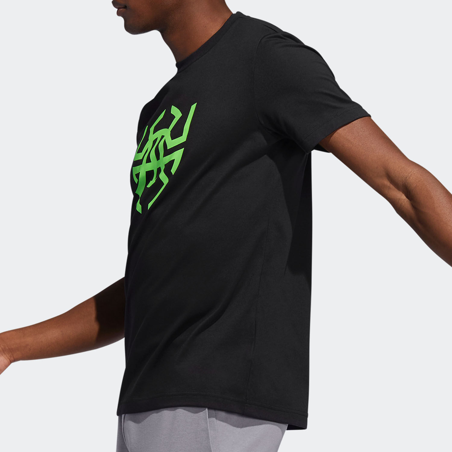 Adidas/阿迪达斯正品男子篮球印花宽松透气短袖T恤 DX6900,淘宝优惠券,粉丝福利购,淘宝优惠卷