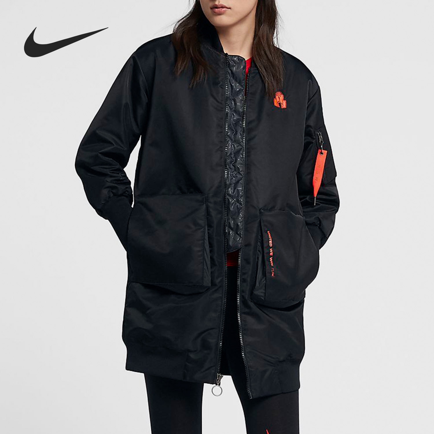 Nike/耐克正品AS NSW SYN FILL PARKA CNY MA 女子夹克外套BV9000 - 图0