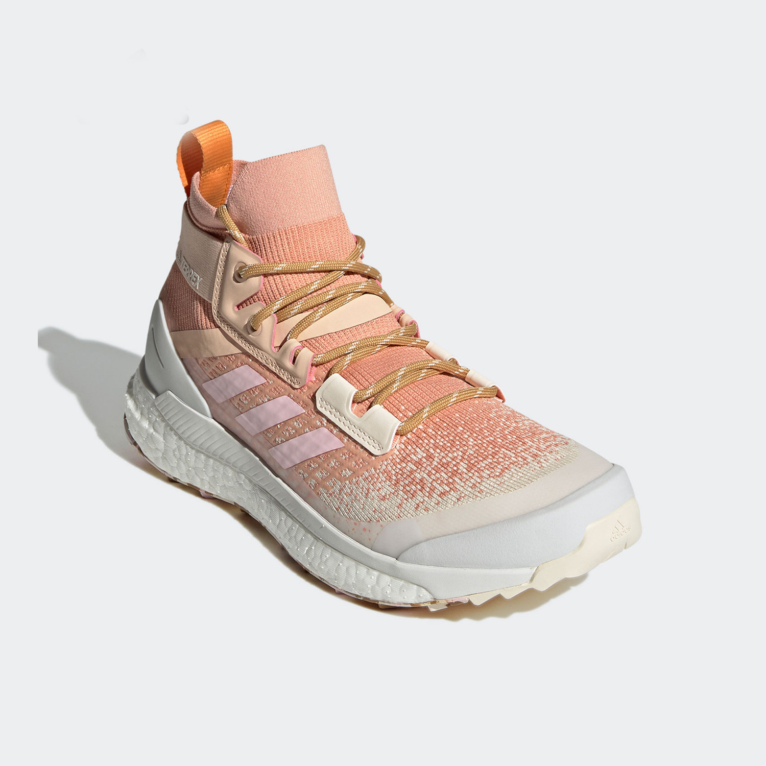 Adidas/阿迪达斯正品运动女士时尚透气系带户外登山鞋FZ3129,淘宝优惠券,粉丝福利购,淘宝优惠卷