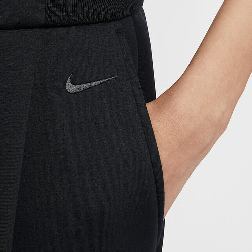 Nike/耐克正品2025冬季女士简约运动休闲中腰宽松长裤HV1965-010 - 图1