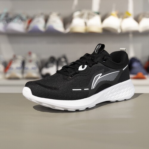 李宁正品2025夏季新款男子低帮运动轻质防滑休闲慢跑鞋ARSV121-4 - 图0