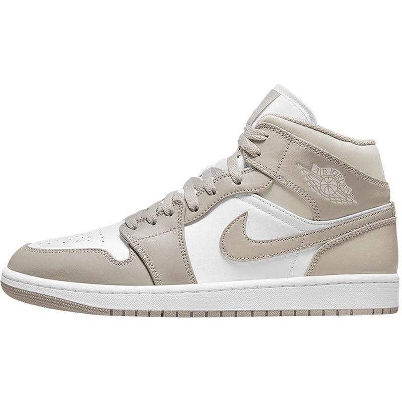 Nike/耐克正品Jordan 1 Mid AJ1男子运动篮球鞋 554724-082,淘宝优惠券,粉丝福利购,淘宝优惠卷