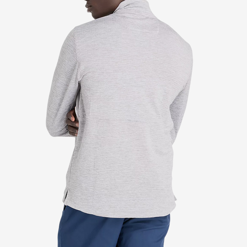 New Balance/NB正品2025新款男子舒适透气半拉链卫衣MT43204-AG - 图0