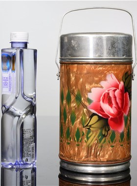 老式保温桶古董棒冰桶雪糕桶复古旧暖C瓶708090老旧物件装饰品道